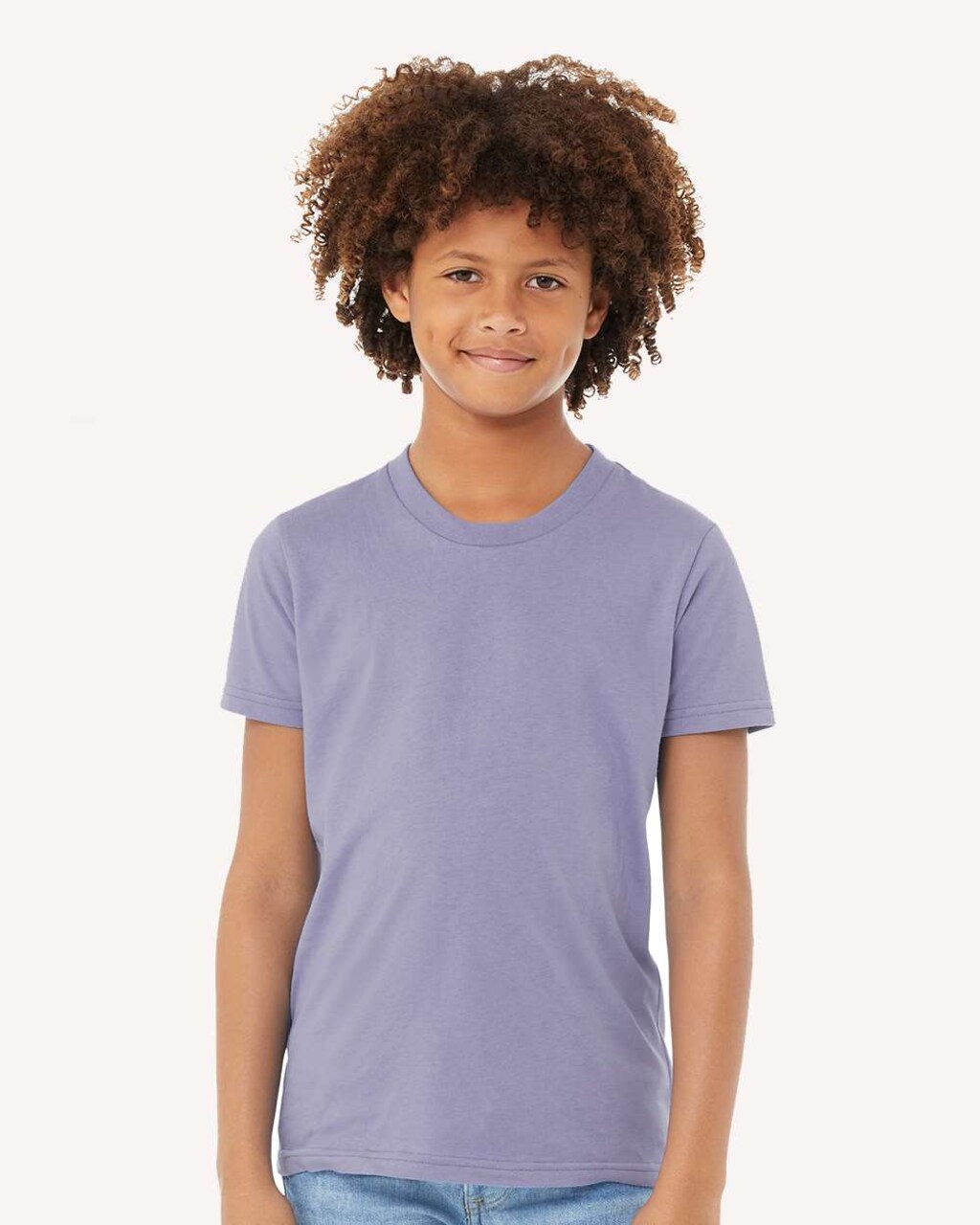 BELLA + CANVAS Sustainable Youth Jersey Tee with Premium Airlume Cotton and Modern Retail Fit